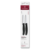 Swiss Classic, couteaux d'office, 2 pcs, 8 cm, droit