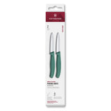 Swiss Classic, couteaux d'office, 2 pcs, 8 cm, droit