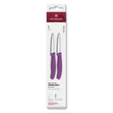 Swiss Classic, couteaux d'office, 2 pcs, 8 cm, droit