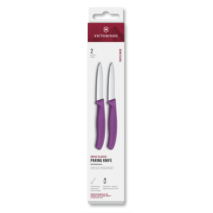 Swiss Classic, Gemüsemesser, 2tlg, 8 cm, gerade