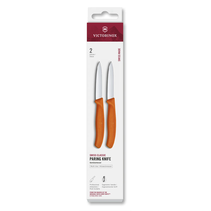 Swiss Classic, Gemüsemesser, 2tlg, 8 cm, gerade