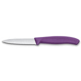 Swiss Classic, couteau d'office, 8 cm, lame dentelée, bout pointu