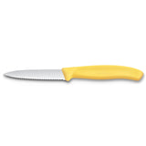 Swiss Classic, couteau d'office, 8 cm, lame dentelée, bout pointu