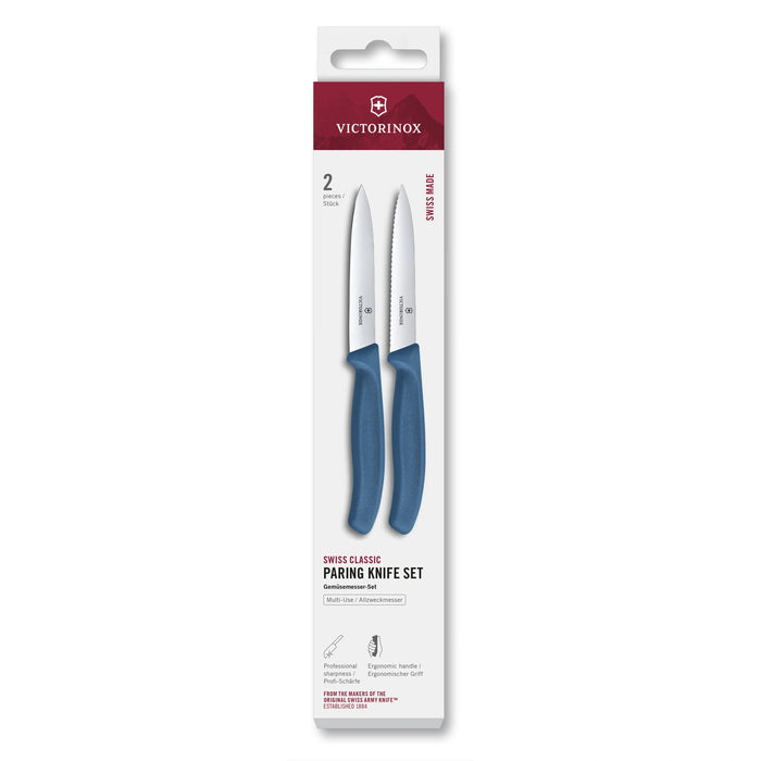 Swiss Classic, Gemüsem. Set, 2tlg, 10 cm, gerade/Wellen
