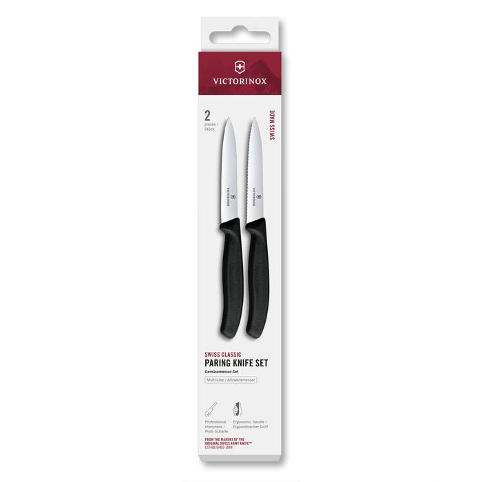 Swiss Classic, Gemüsem. Set, 2tlg, 10 cm, gerade/Wellen