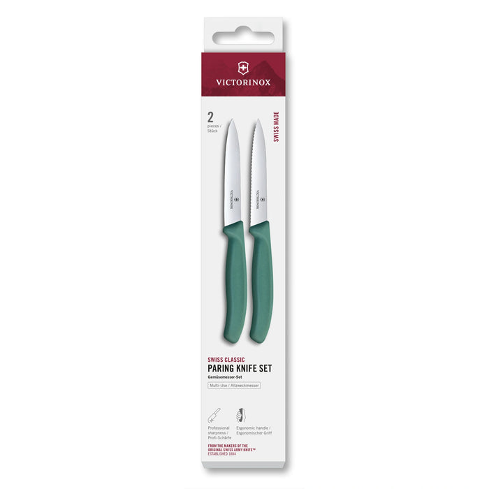 Swiss Classic, Gemüsem. Set, 2tlg, 10 cm, gerade/Wellen