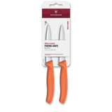Swiss Classic, Gemüsemesser, 2 Stück, 10 cm, Welle/gerade