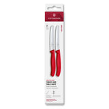 Swiss Classic, Tomaten & Tafelmesser, 2tlg, 11 cm, Wellen