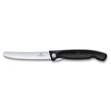 Swiss Classic, Picknick Messer, 11 cm, Wellen