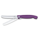 Swiss Classic, Picknick Messer, 11 cm, Wellen