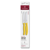 Swiss Classic, Tomaten & Tafelmesser, 2tlg, 11 cm, Wellen