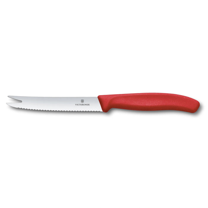 Swiss Classic, Käse & Wurstmesser, 11 cm, Gabelspitz