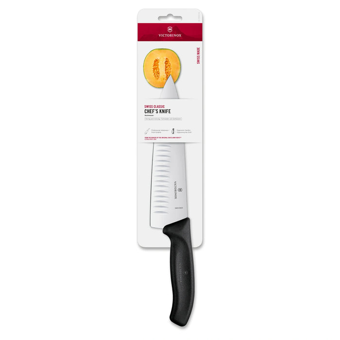 Swiss Classic, Kochmesser, 20 cm, gerade, Kullen