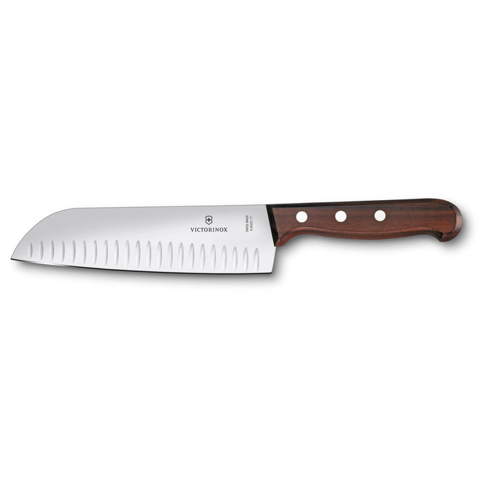 Wood, Santokumesser, 17 cm, gerade, Kullen, mod. Ahorn