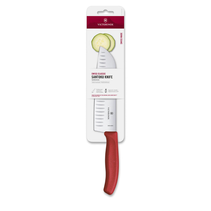 Swiss Classic, Santokumesser, 17 cm, gerade, Kullen