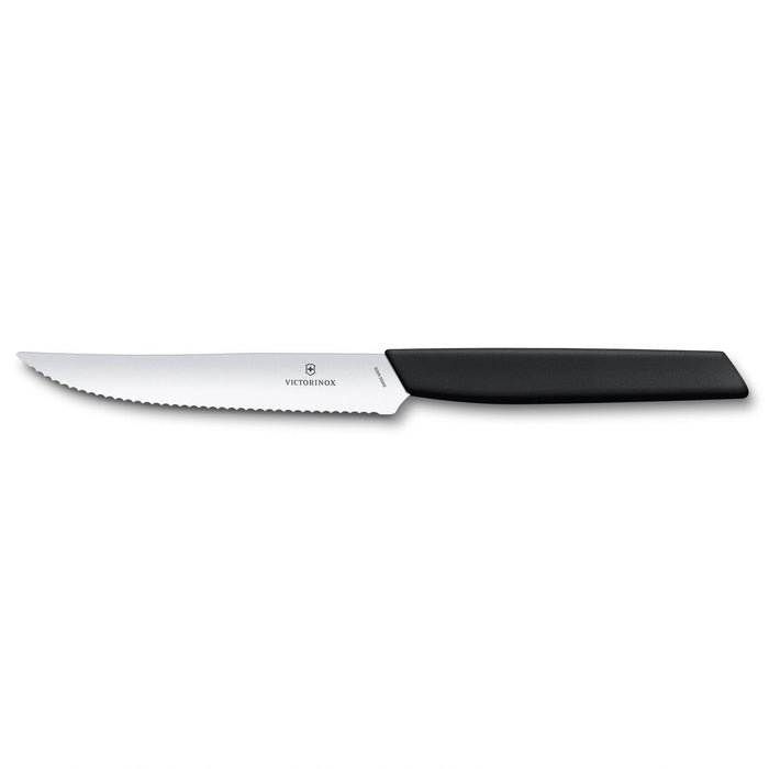 Swiss Modern, Steak und Pizzamesser, 12 cm, Wellen