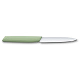 Swiss Modern, couteau d'office, 10 cm, droit, moss