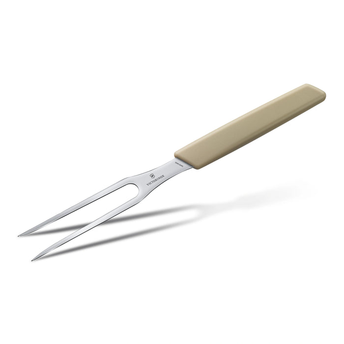 Swiss Modern, Tranchiergabel, 15 cm, almond