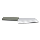 Swiss Modern, couteau santoku, 17 cm, droit, alvéolé
