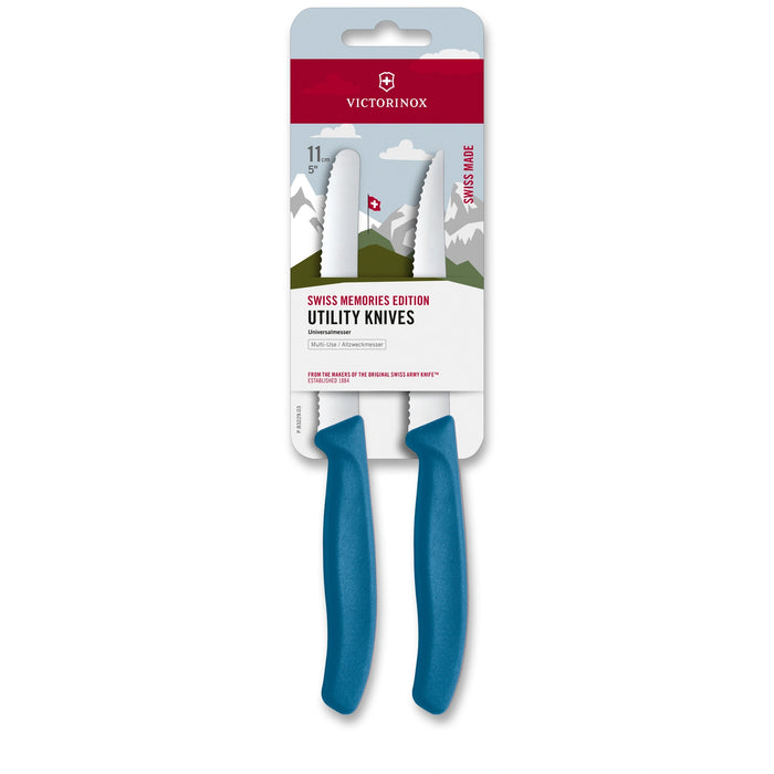 Swiss Classic, Swiss Memories, Allzweckmesser, 2Stk, 11 cm