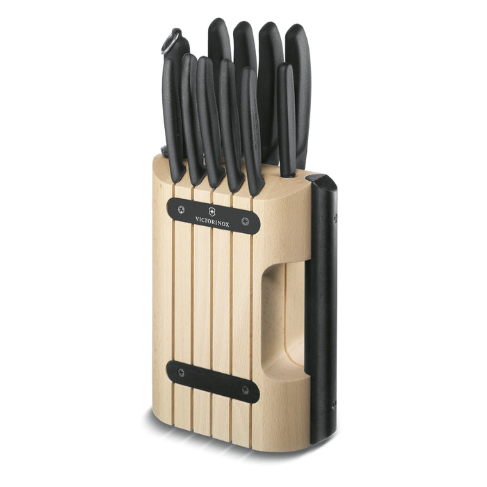 Classic, Knife Block, Beechwood, 12-Piece