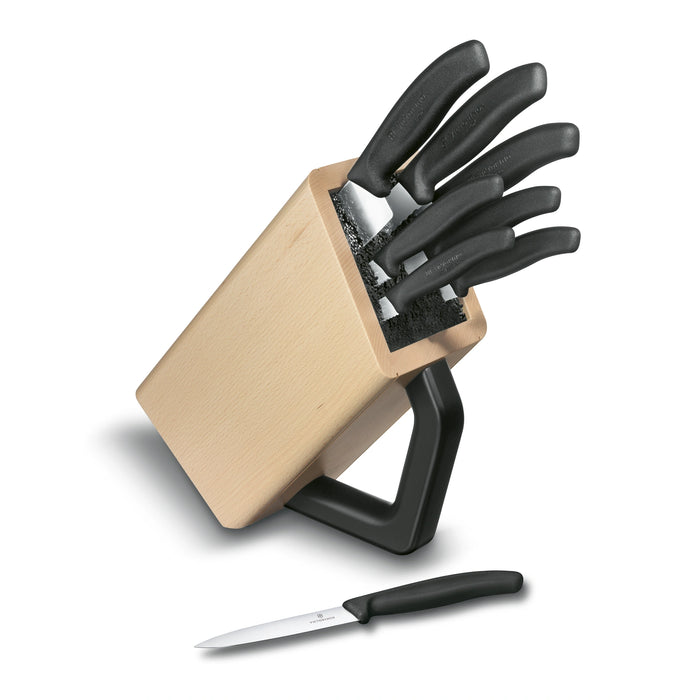 Classic, Knife Block, Beech Wood, 9-Piece