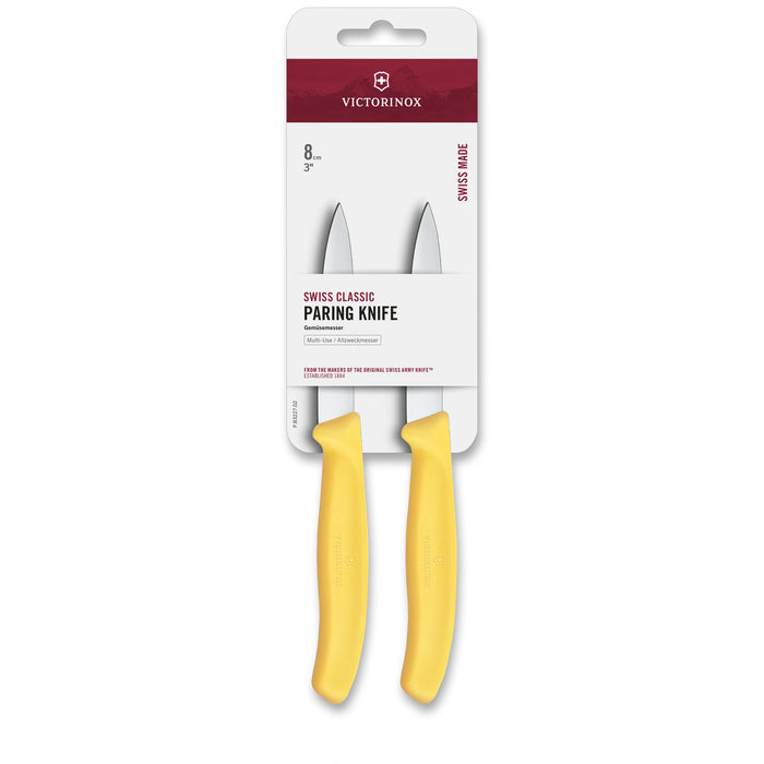 Swiss Classic, Gemüsemesser, 2 Stück, 8 cm, gerade