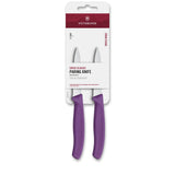 Swiss Classic, couteau d'office, 2 pcs, 8 cm, lame dentelée, pointu