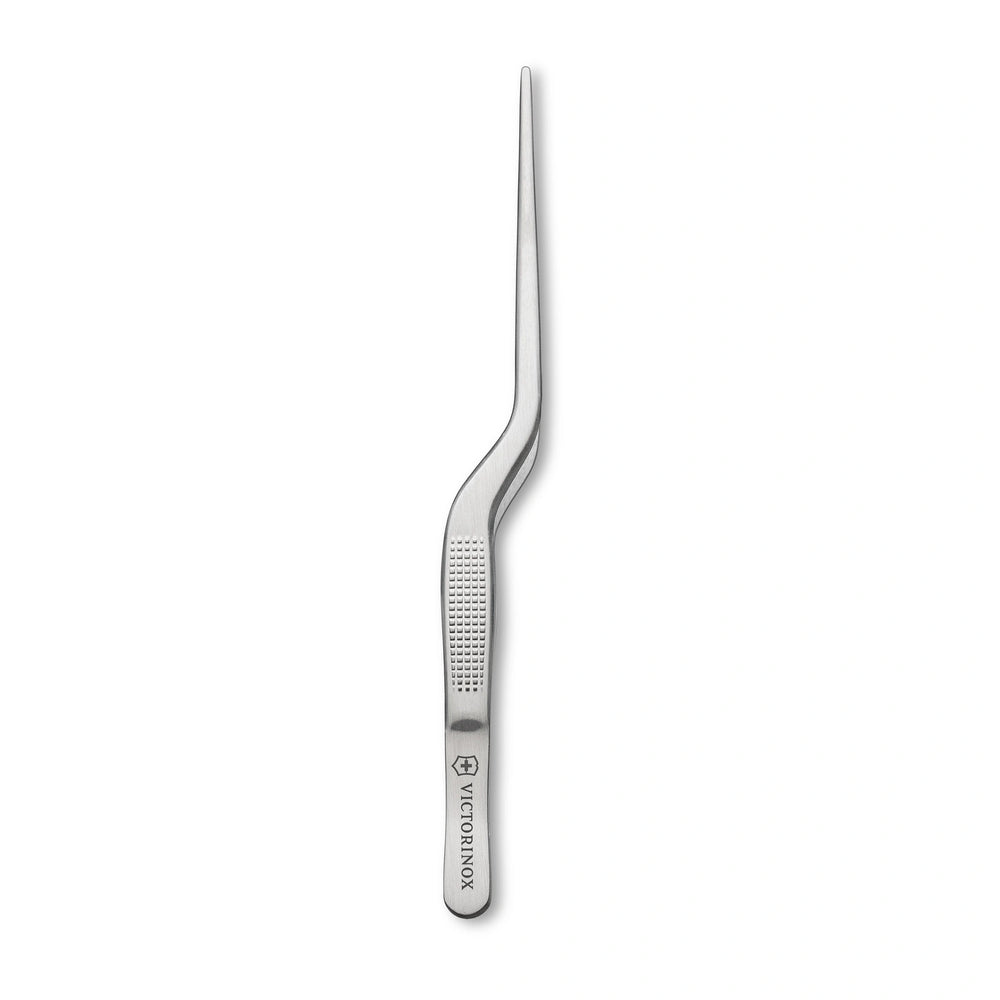Pinzette, 16 cm, abgewinkelt