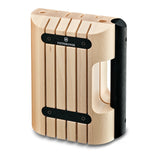 Messerblock, Buchenholz/schwarz, leer