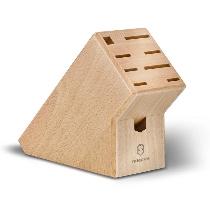 Classic, knife block, beech wood, empty