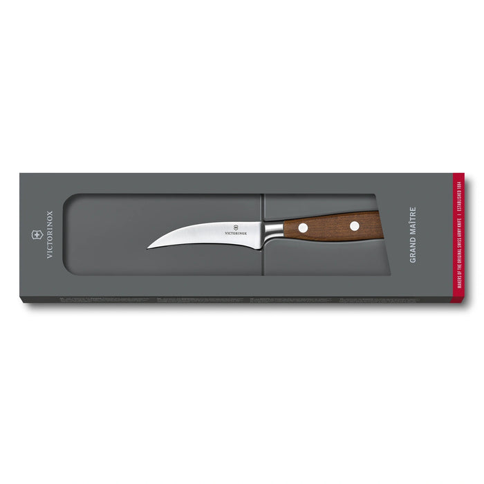 Grand Maître, Tourniermesser, 8 cm, gerade, mod. Ahorn