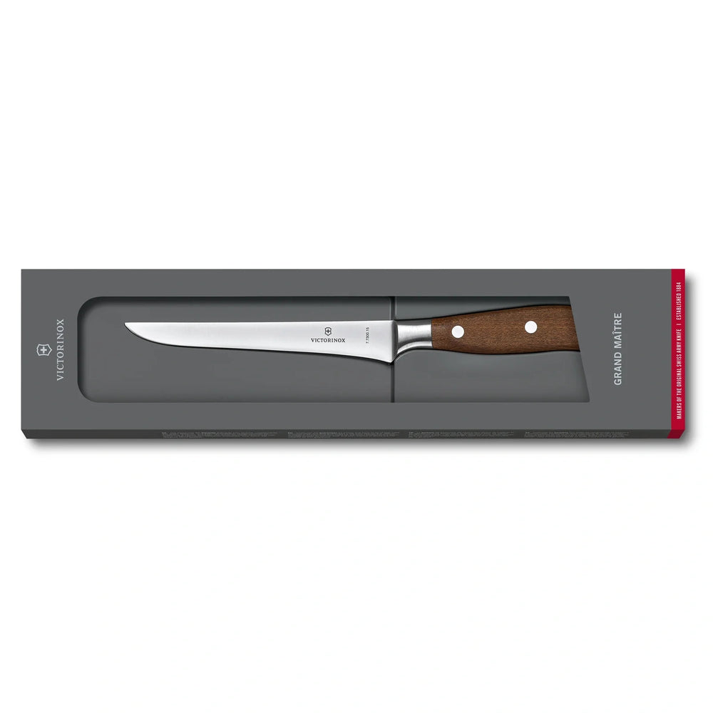 Grand Maître, couteau à désosser, 15 cm, droit, érable modifié