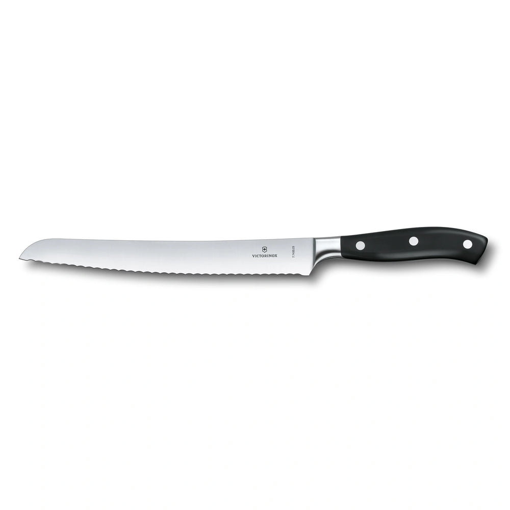 Grand Maître, couteau à pain, 23 cm, lame dentelée, POM