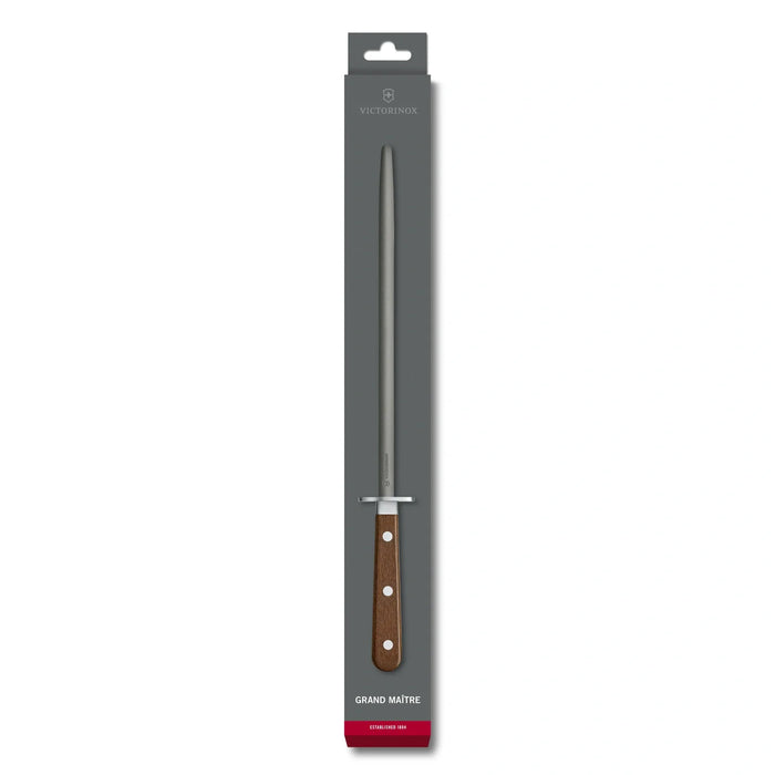Grand Maître, Abziehstahl, 25 cm, Wolframcarbid, rund, mod. Ahorn