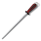 Dual Grip, fusil à aiguiser, 30 cm, coupe microfine, rond