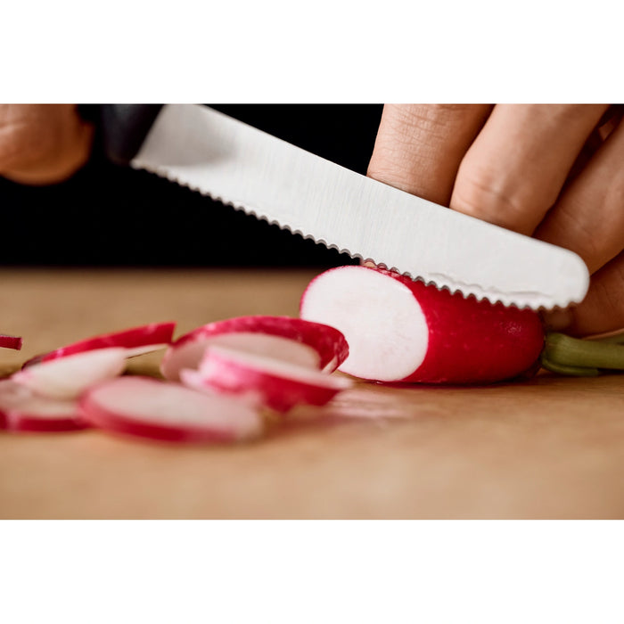 Swiss Classic, Tomaten und Tafelmesser, 11 cm, Wellen
