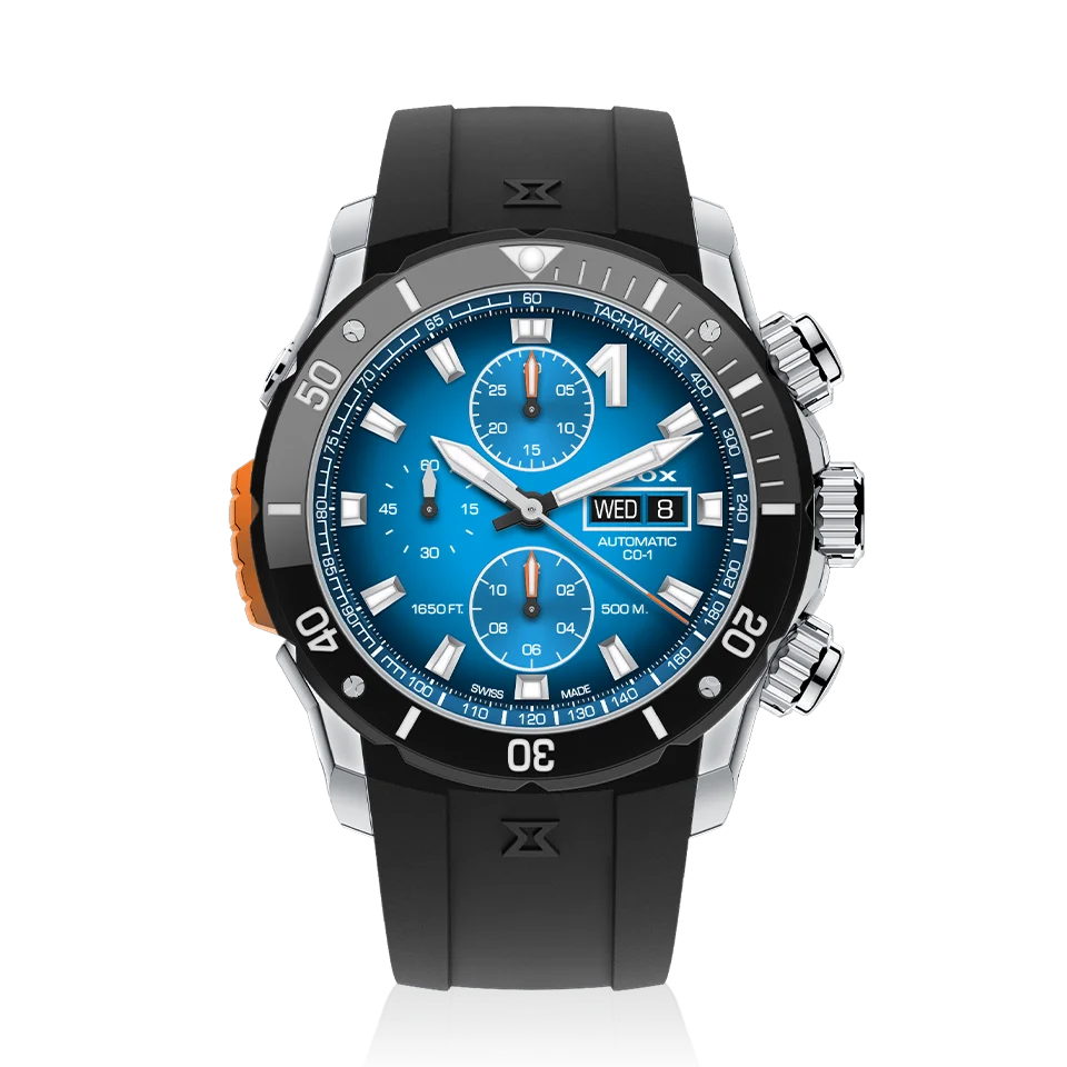 Edox CO-1 Chronograph Automatic, 45 mm