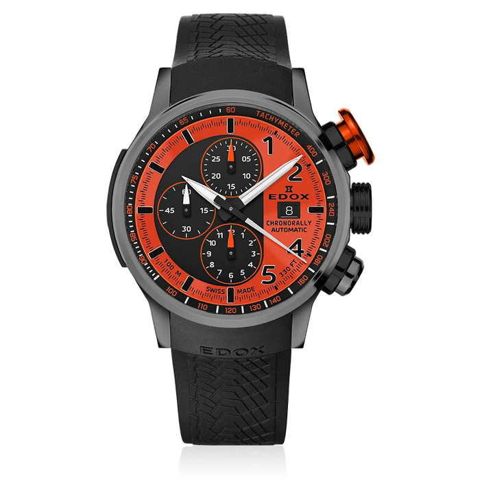 Edox Chronorally Automatic, 45 mm