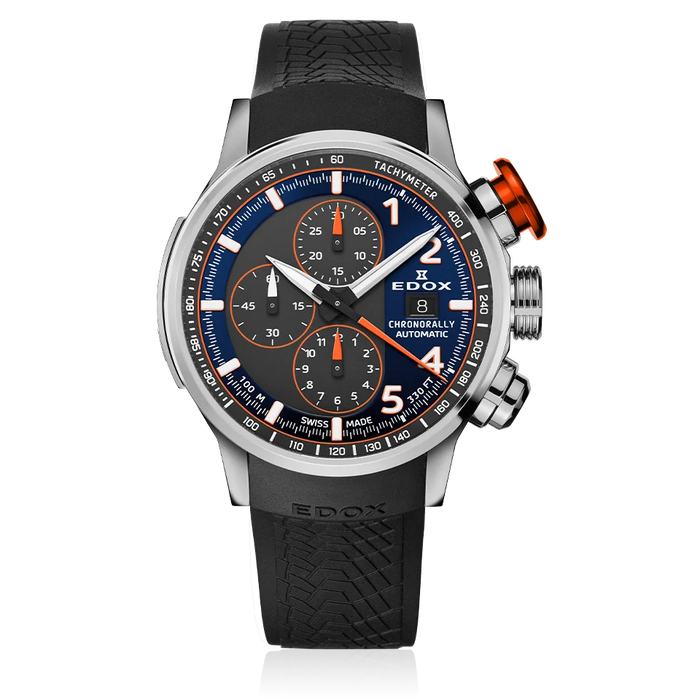 Edox Chronorally Automatic, 45 mm