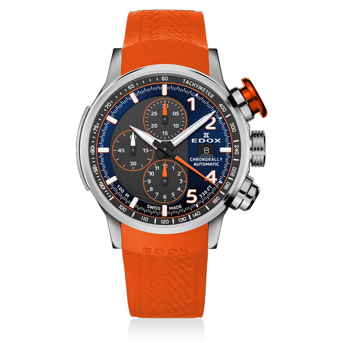 Edox Chronorally Automatic, 45 mm