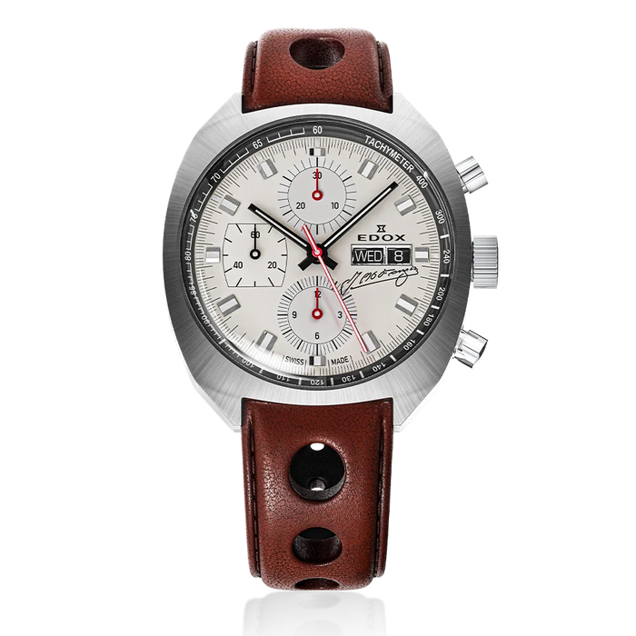 Edox Sportsman Chronograph Automatic Tribute To Fangio Limited Edition, 41 mm