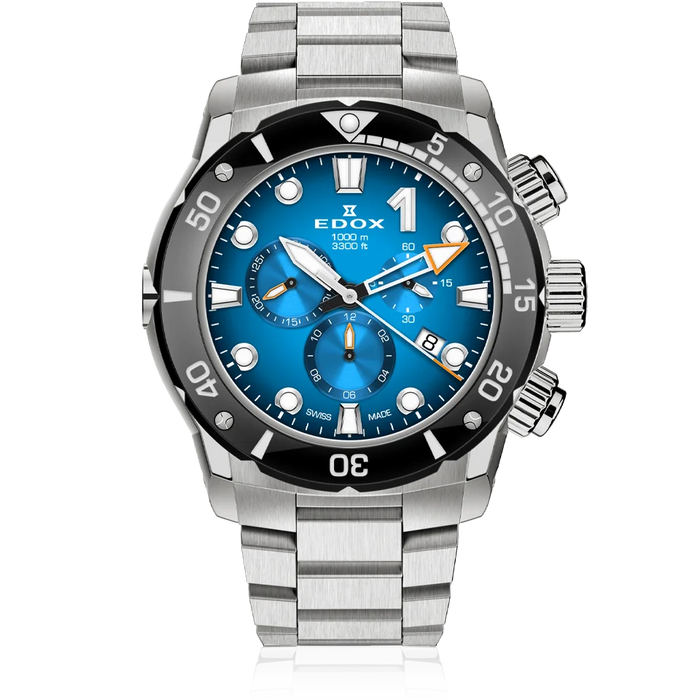 Edox CO-1 Chronograph, 45 mm