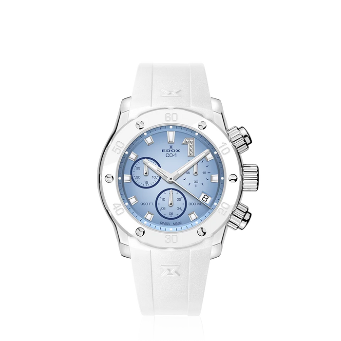 Edox CO-1 Chronolady Chronograph, 38 mm