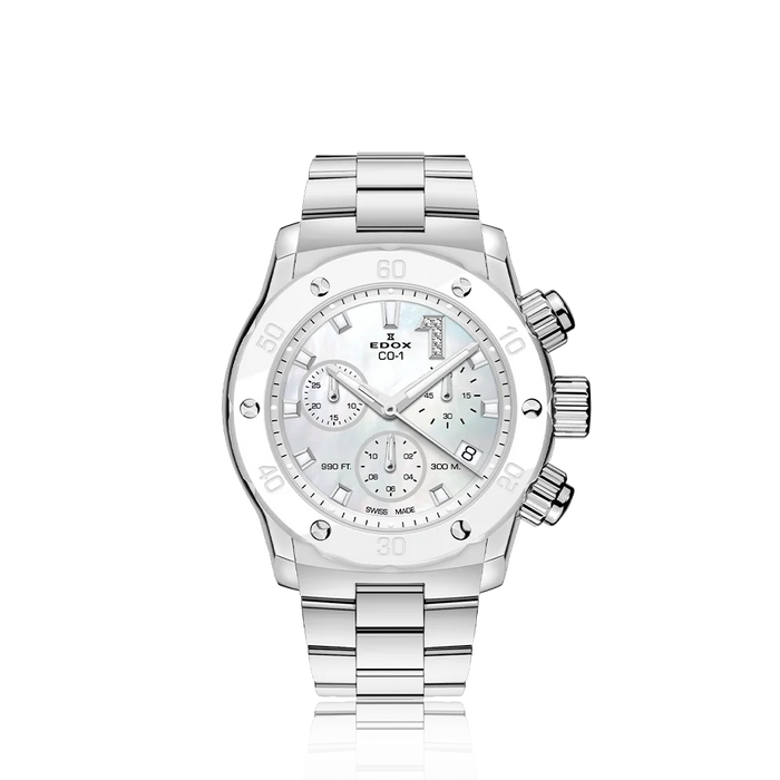 Edox CO-1 Chronolady Chronograph, 38 mm