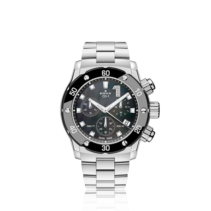 Edox CO-1 Chronolady Chronograph, 38 mm