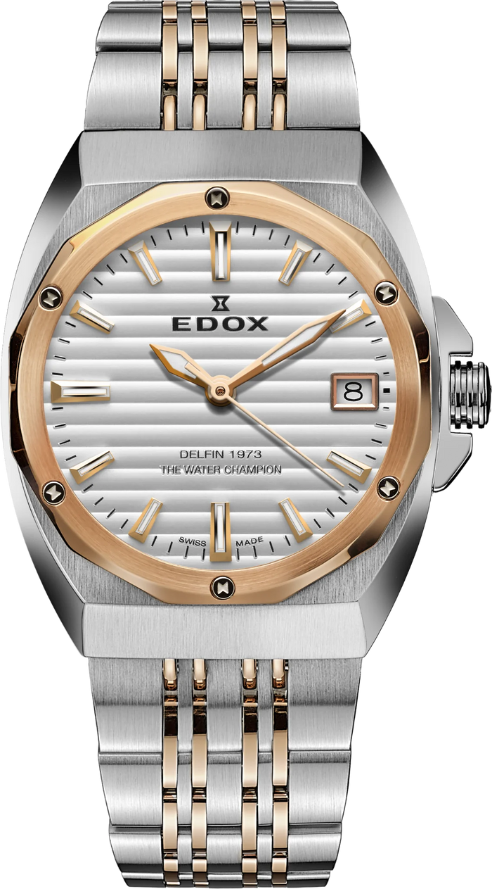 Edox Delfin 1973 Date Damen, 32 mm