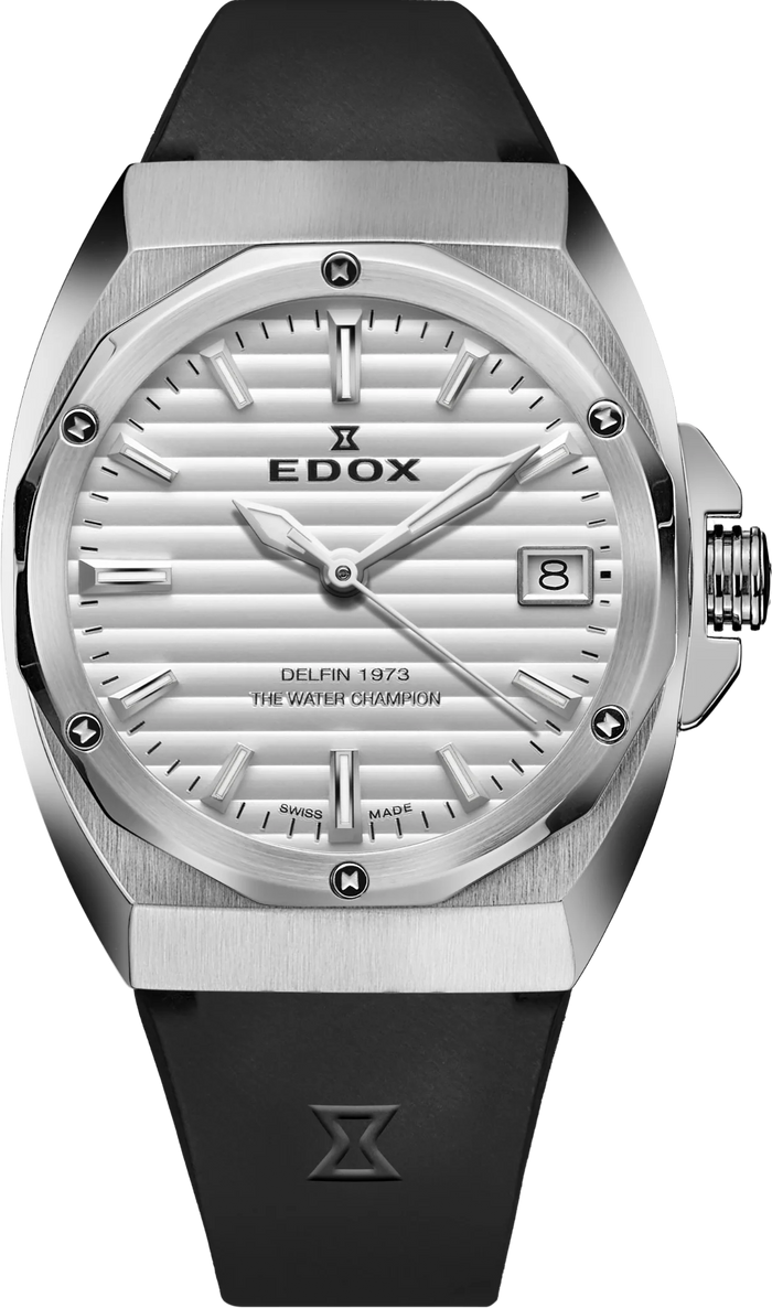 Edox Delfin 1973 Date Damen, 32 mm