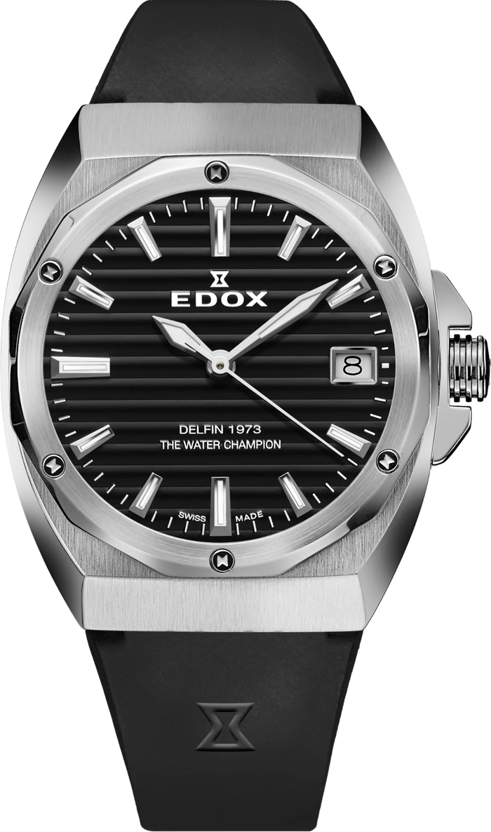 Edox Delfin 1973 Date Damen, 32 mm