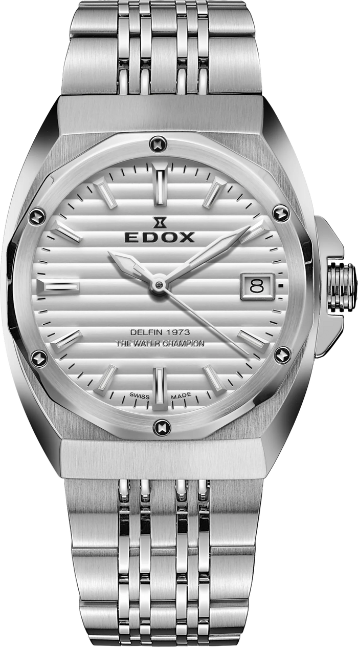 Edox Delfin 1973 Date Damen, 32 mm